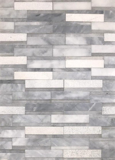 Tesoro Contempo Irregular 11.75" x 11.75" Marble Mosaic