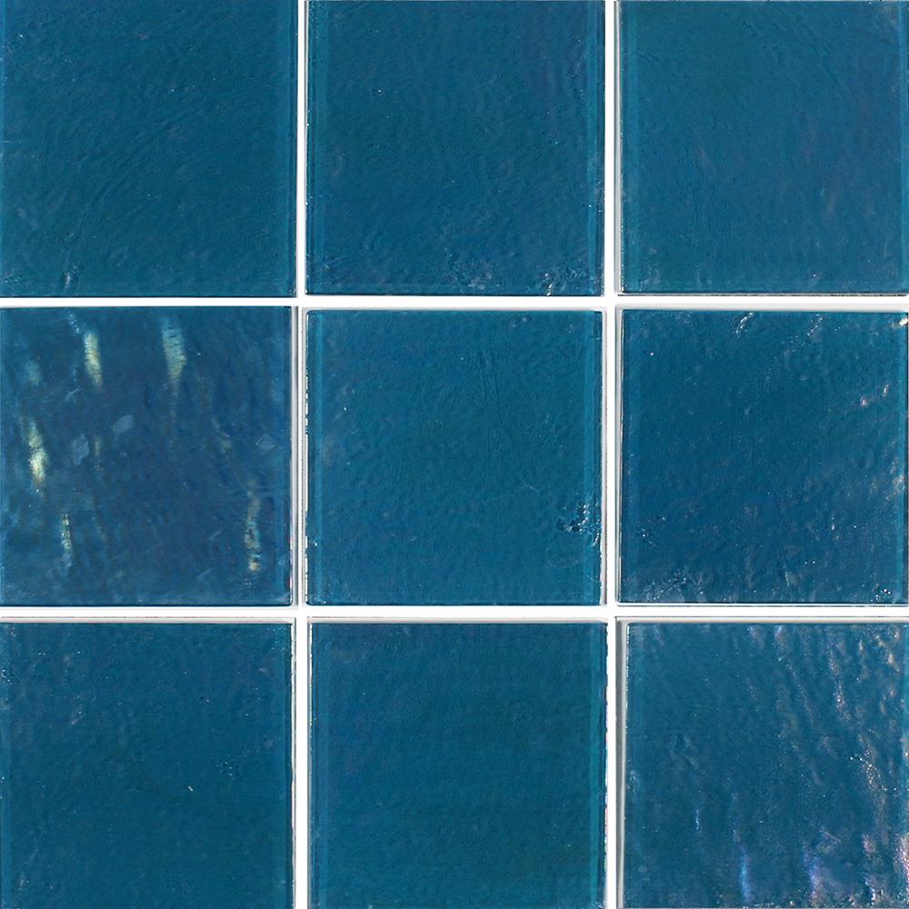 Tesoro Aquatica Elegant Glass 6" x 6" Glass Tile