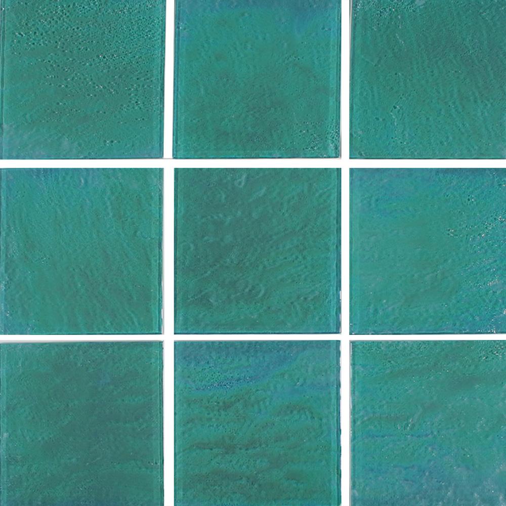 Tesoro Aquatica Elegant Glass 6" x 6" Glass Tile