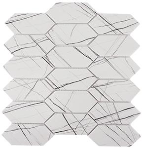 Tesoro Native 2 x 4 Picket 12" x 12" Glass Mosaic