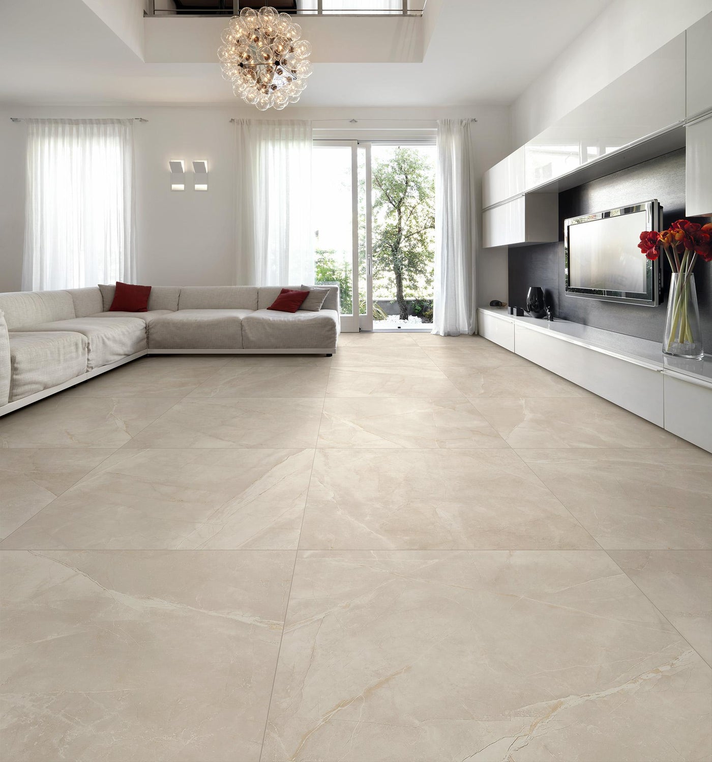 Tesoro Pulpis 40" x 40" Porcelain Tile