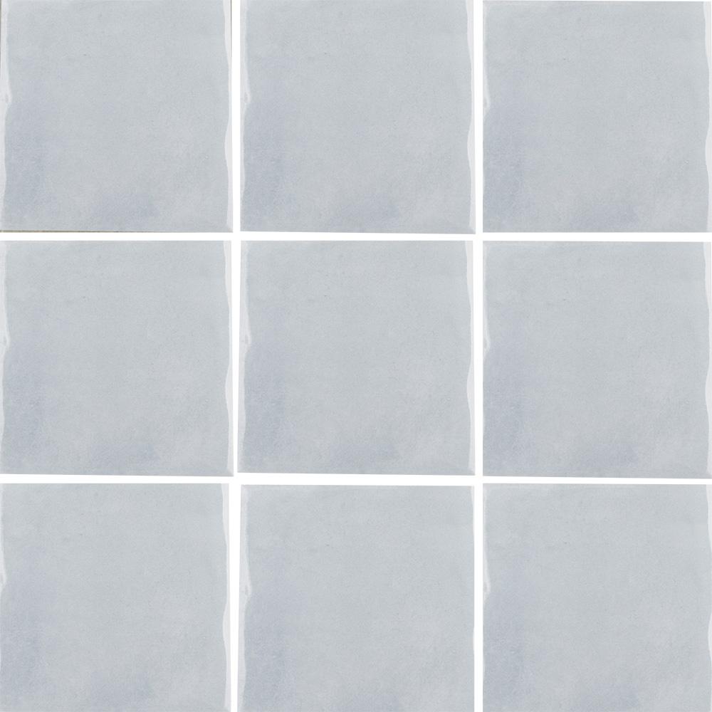 Tesoro Aquatica Maioliche 6" x 6" Porcelain Tile