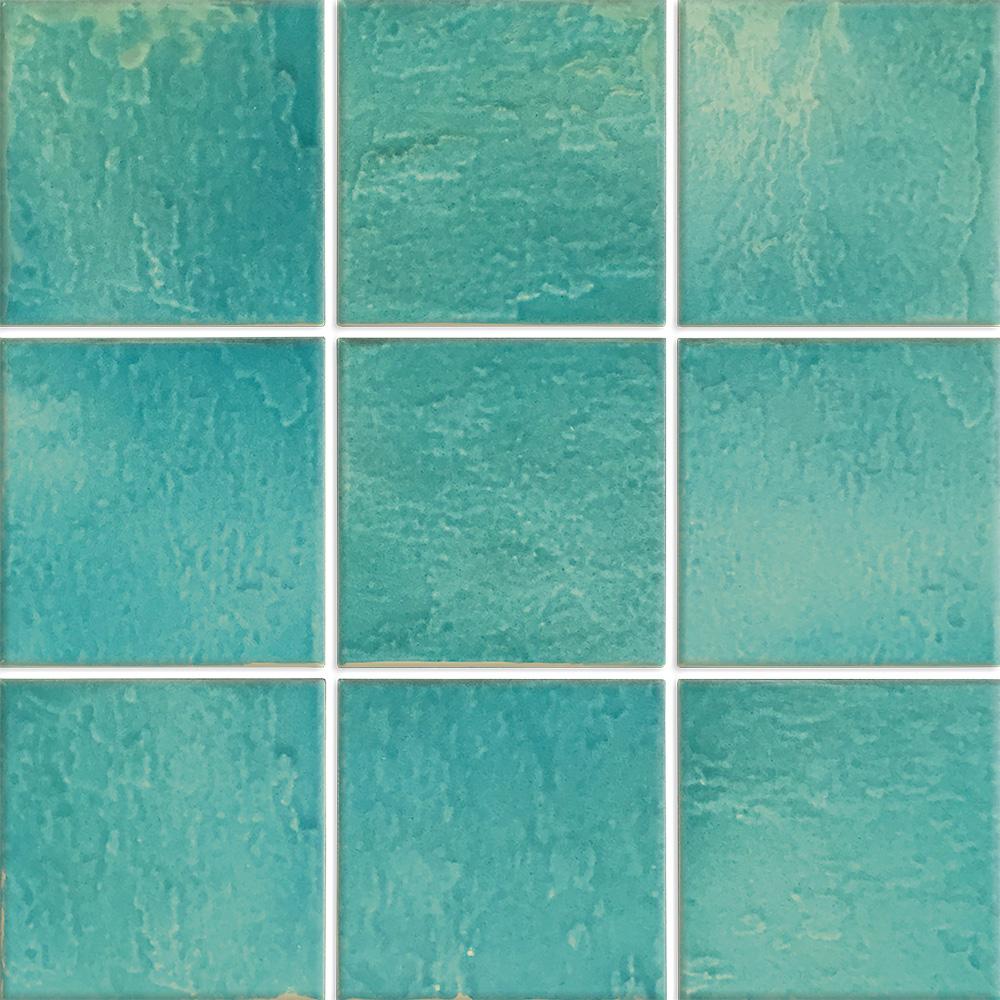 Tesoro Aquatica Melange 6" x 6" Porcelain Tile