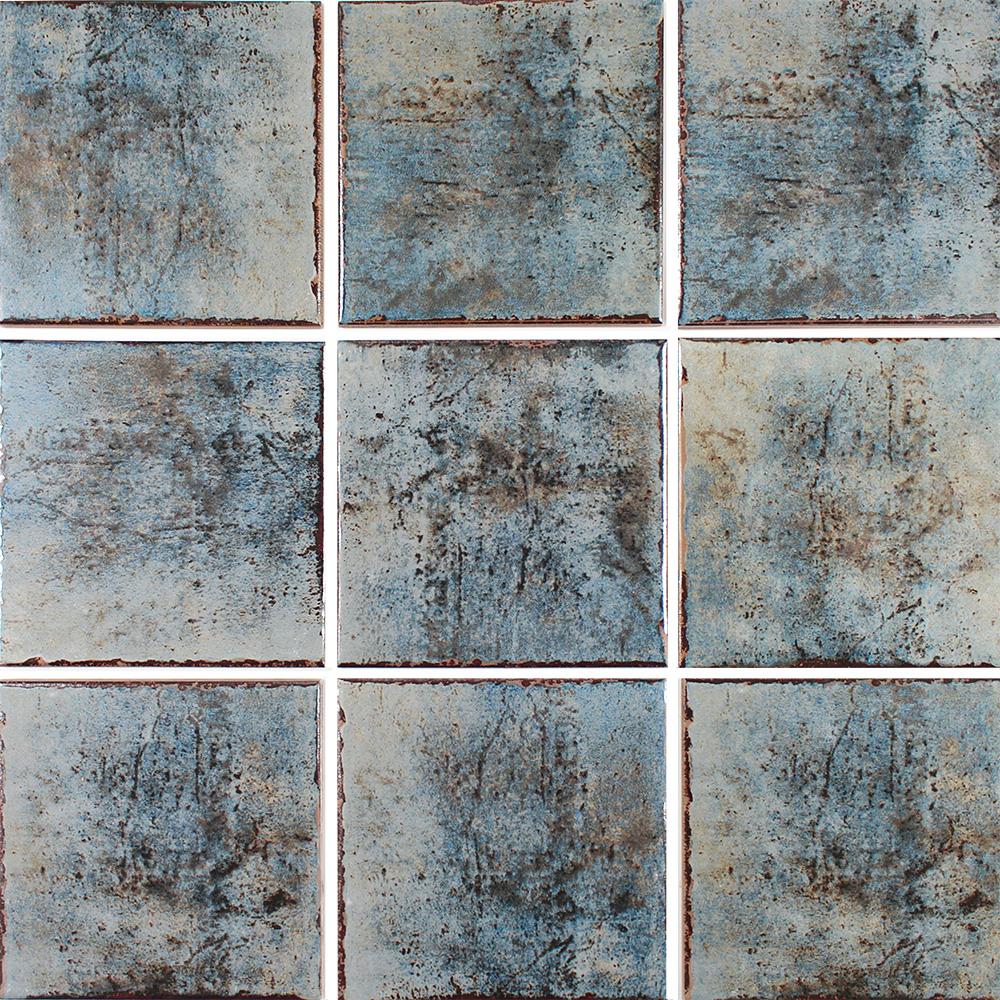 Tesoro Aquatica Oasis II 6" x 6" Porcelain Tile