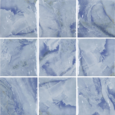 Tesoro Aquatica Reef 6" x 6" Glass Tile