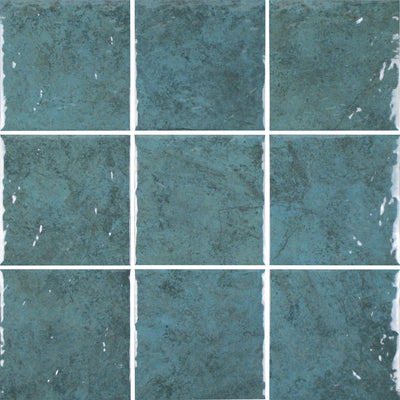 Tesoro Aquatica Reef 6" x 6" Glass Tile