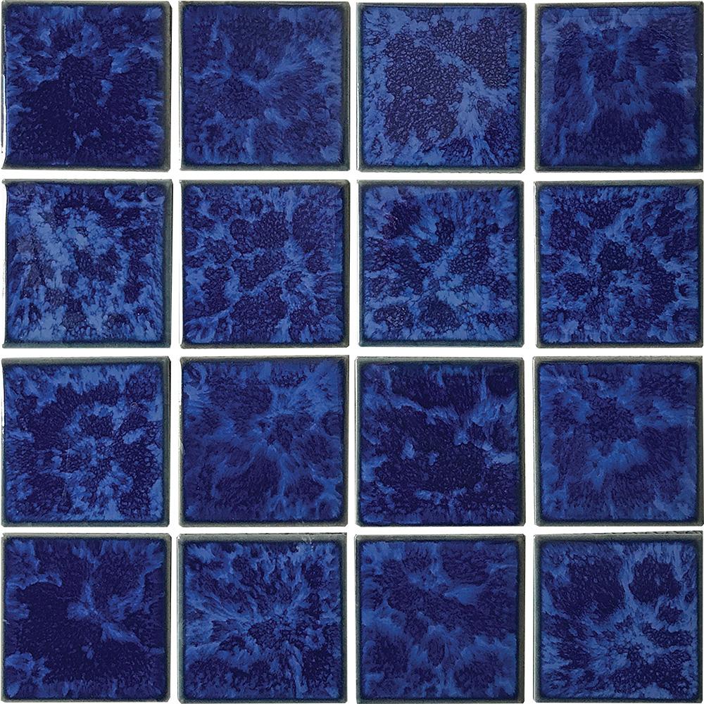 Tesoro Aquatica Reflection 3 x 3 12" x 12" Porcelain Mosaic