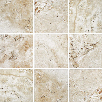 Tesoro Aquatica Scavo II 6" x 6" Porcelain Tile