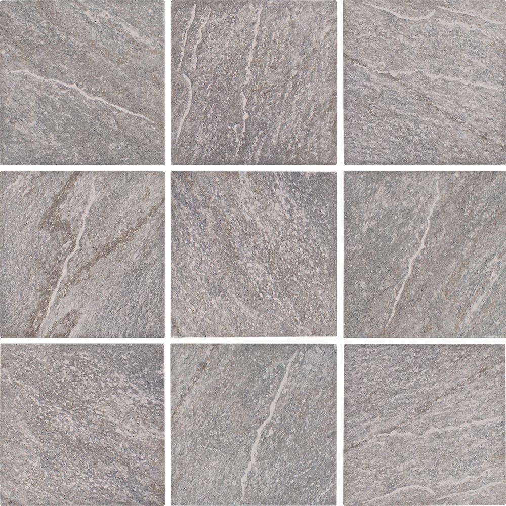 Tesoro Aquatica Stonequartz 6" x 6" Porcelain Tile