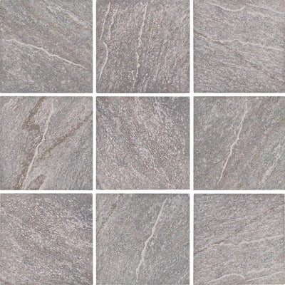 Tesoro Aquatica Stonequartz 6" x 6" Porcelain Tile