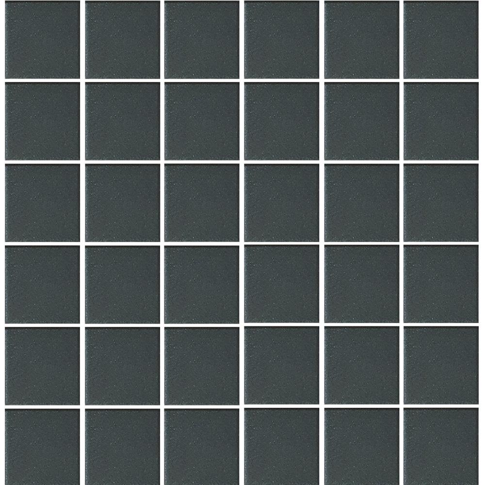 Tesoro Aquatica Unglazed 2 x 2 12" x 12" Porcelain Mosaic