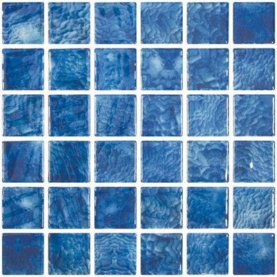 Tesoro Aquatica Vanguard 2 x 2 12.25" x 12.25" Glass Mosaic