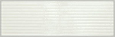 Tesoro Glassalike Groove 4" x 12" Porcelain Tile