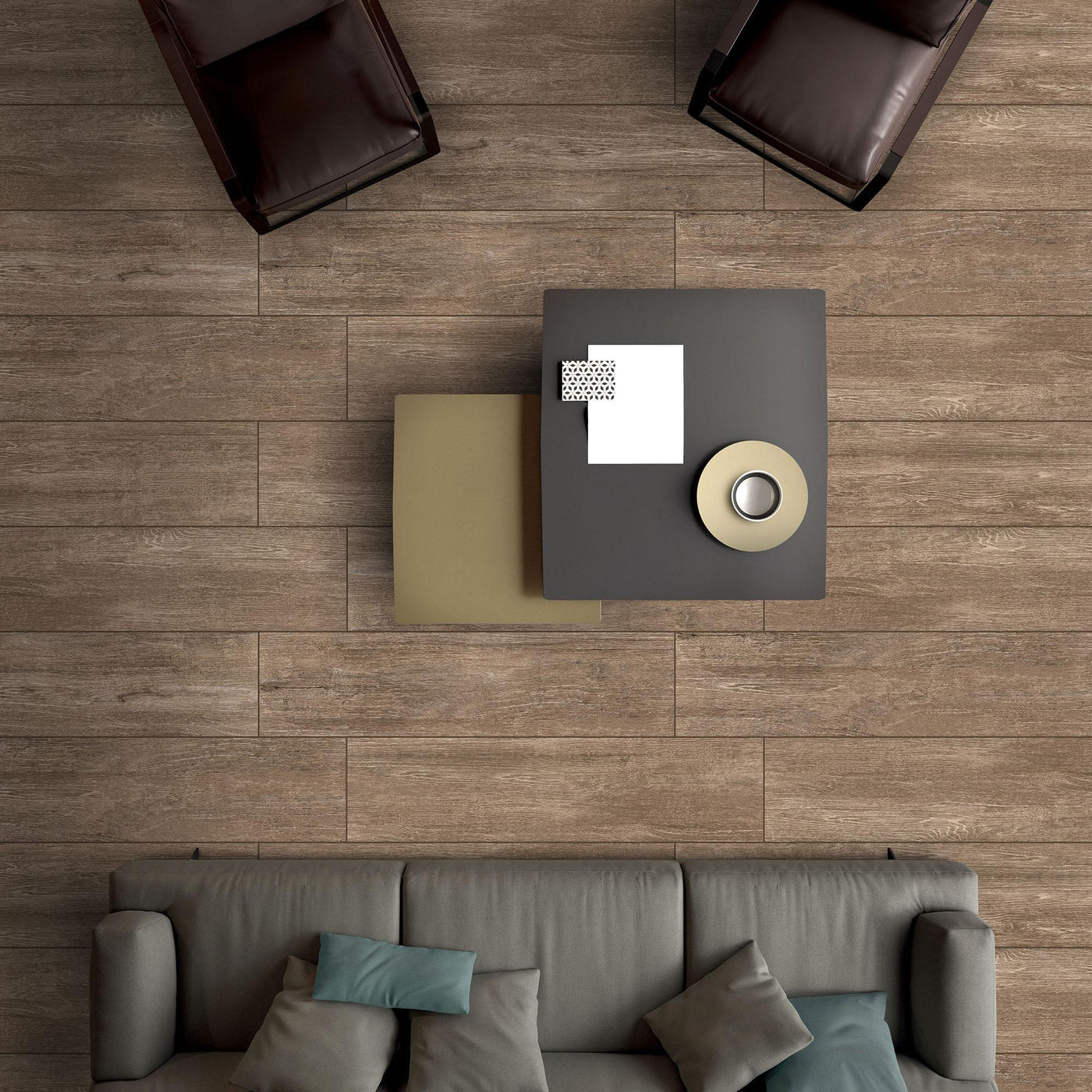 Tesoro Tavol 12" x 48" Porcelain Tile