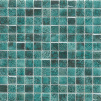 Emser Waterlace 1 x 1 12" x 12" Glass Mosaic