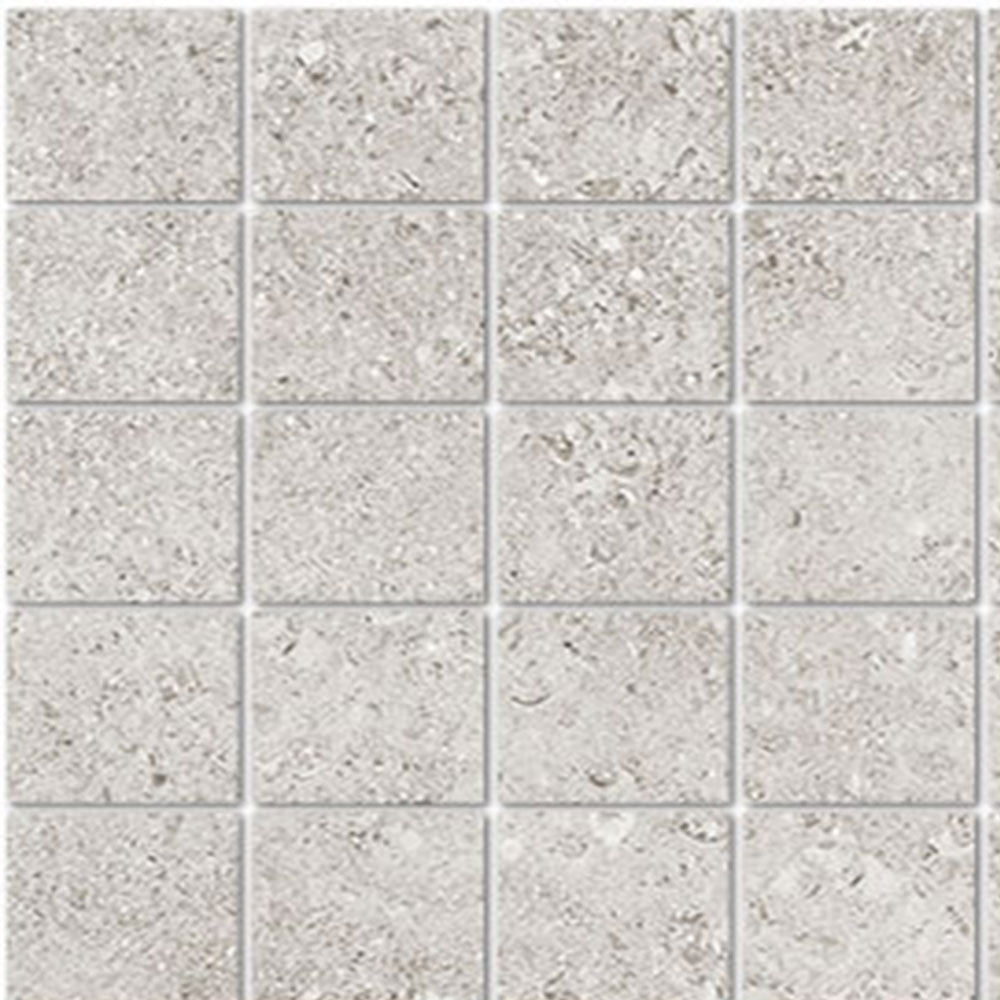 Tesoro Shellstone 3 x 3 12" x 12" Porcelain Mosaic