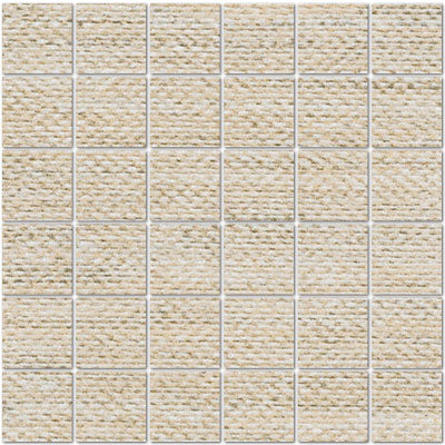 Tesoro Craft 2 x 2 12" x 12" Porcelain Mosaic