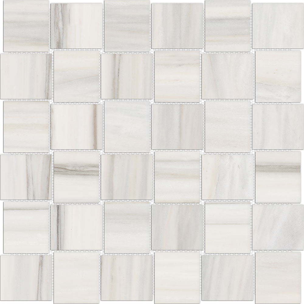 Tesoro Mayfair 2 x 2 Basketweave 12" x 12" Porcelain Mosaic