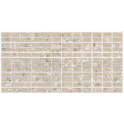 American Olean Regular Unglazed 1 x 2 Stacked 12" x 24" Porcelain Mosaic (Clearance)