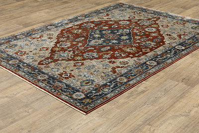 Oriental Weavers Aberdeen 1143H Red, Blue