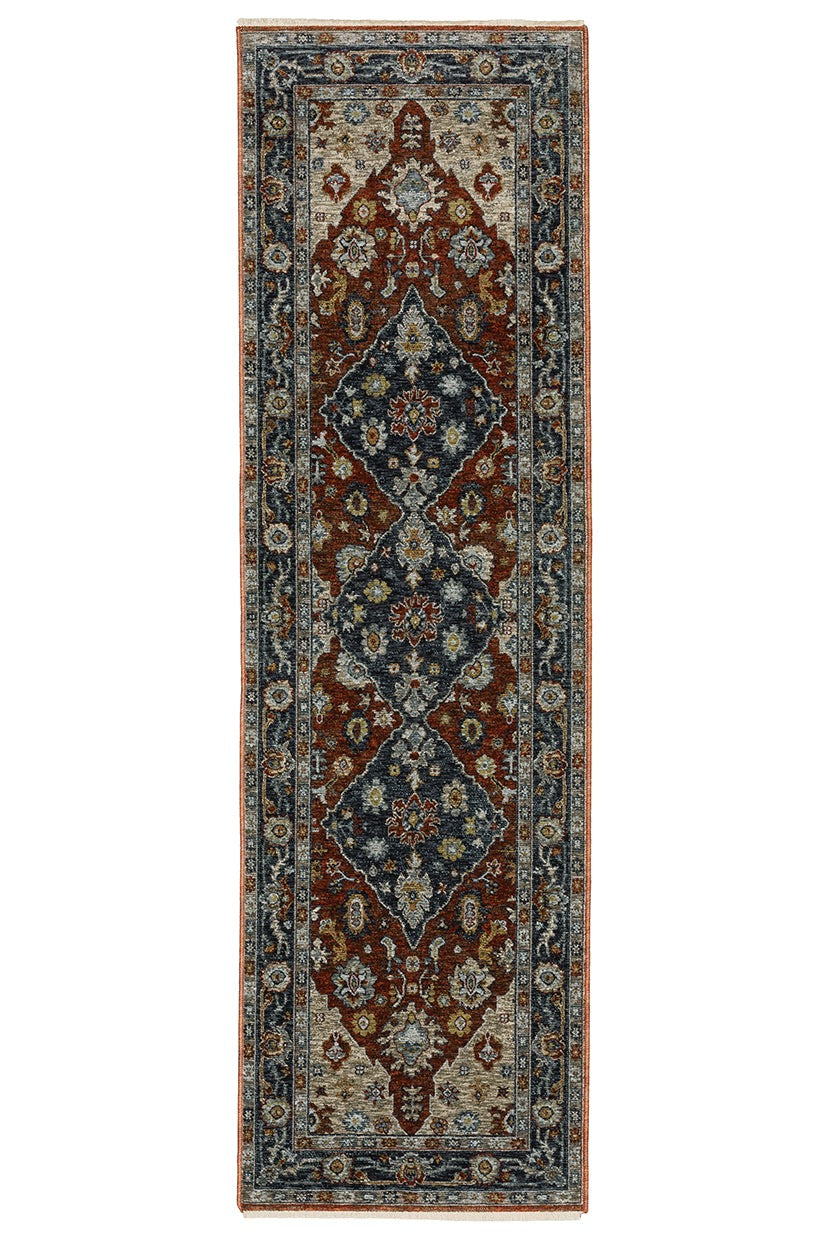 Oriental Weavers Aberdeen 1143H Red, Blue