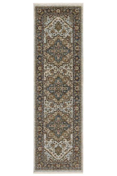 Oriental Weavers Aberdeen 1144W Ivory, Blue