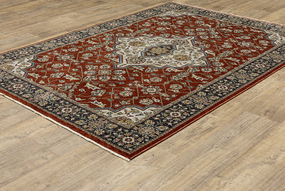 Oriental Weavers Aberdeen 4151R Red, Blue