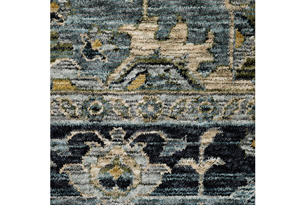 Oriental Weavers Aberdeen 051G1 Blue, Beige