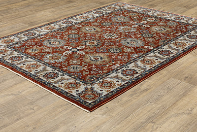 Oriental Weavers Aberdeen 562R1 Red, Ivory