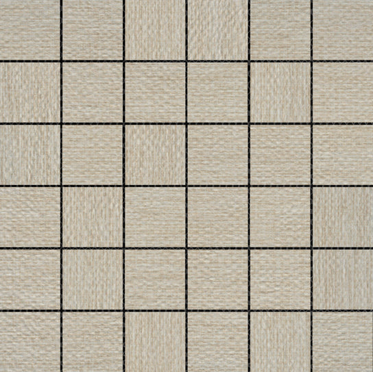 Emser Jute 2 x 2 12" x 12" Porcelain Mosaic