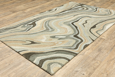 Oriental Weavers Anastasia 68007 Beige, Charcoal