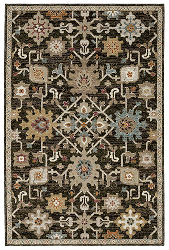 Oriental Weavers Andorra 2396B Brown, Multi