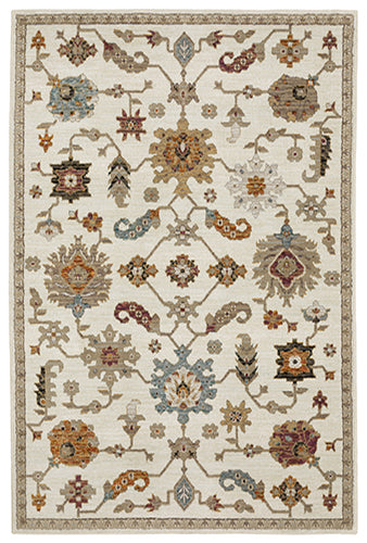 Oriental Weavers Andorra 2419B Ivory, Multi