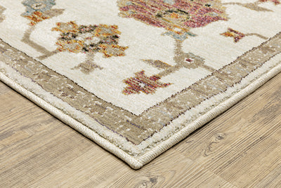 Oriental Weavers Andorra 2419B Ivory, Multi