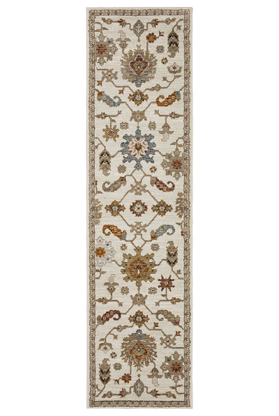 Oriental Weavers Andorra 2419B Ivory, Multi