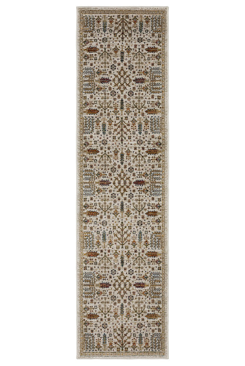 Oriental Weavers Andorra 2449B Ivory, Multi