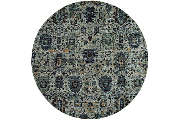 Oriental Weavers Andorra 7120A Blue, Navy