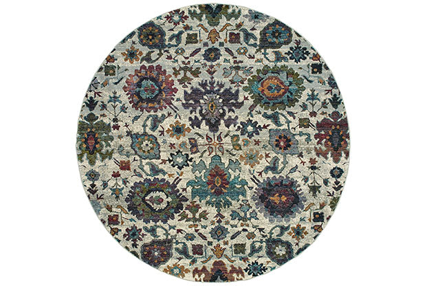 Oriental Weavers Andorra 7129A Stone, Multi