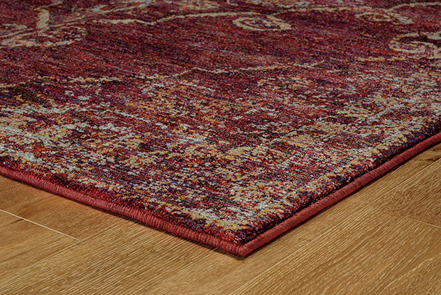 Oriental Weavers Andorra 7135E Red, Gold