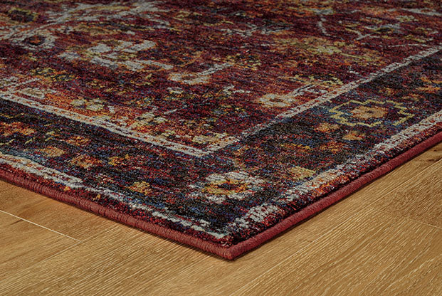 Oriental Weavers Andorra 7153A Red, Purple