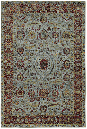 Oriental Weavers Andorra 7155A Blue, Red