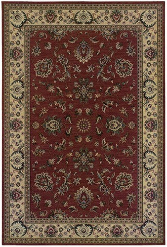 Oriental Weavers Ariana 311C3 Red, Ivory