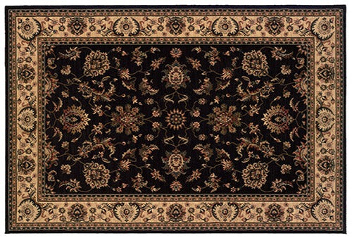 Oriental Weavers Ariana 311K3 Black, Ivory