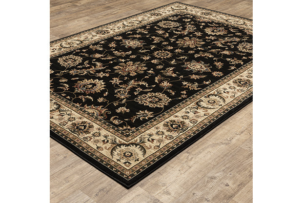 Oriental Weavers Ariana 311K3 Black, Ivory