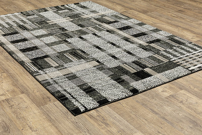 Oriental Weavers Atlas 752C0 Black, Grey