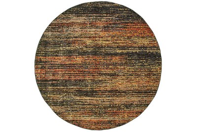 Oriental Weavers Atlas 8037C Gold, Charcoal