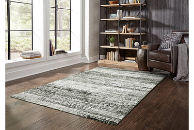 Oriental Weavers Atlas 8037G Ash, Charcoal