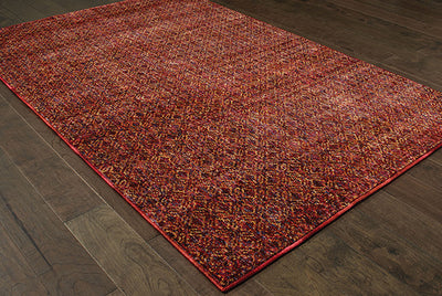 Oriental Weavers Atlas 8048K Red, Rust