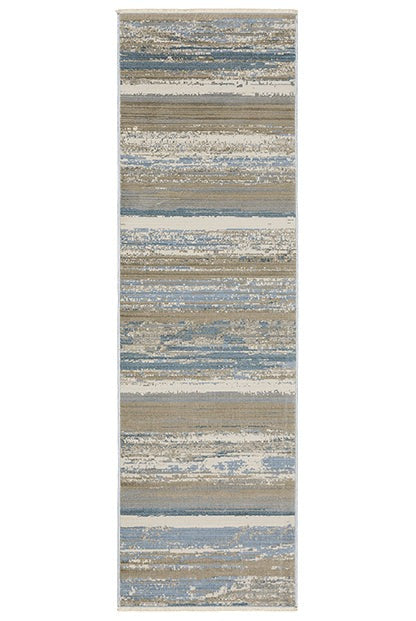 Oriental Weavers Bauer 042L2 Blue, Beige