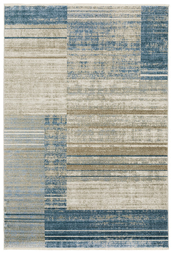 Oriental Weavers Bauer 090B2 Blue, Beige